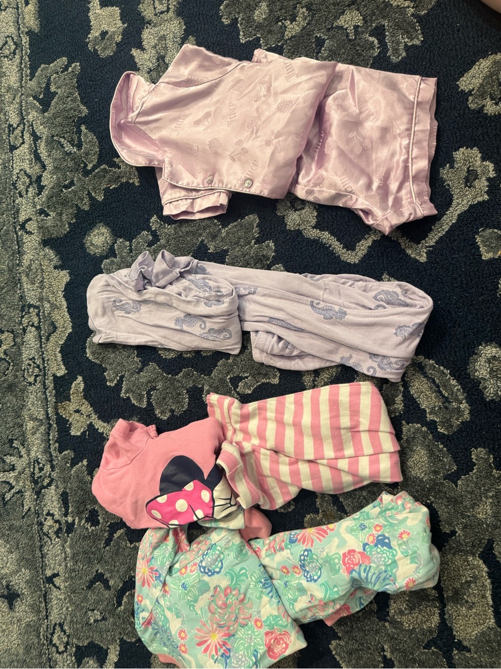 Girls Mixed Pajama Set - Gap, Carters, Lilly Pulitzer, JC